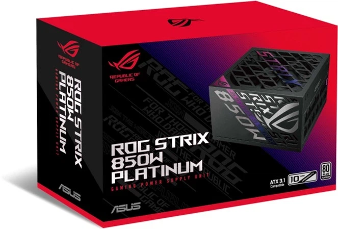 Блок живлення Asus ROG Strix 850W Platinum (90YE00W2-B0NA00) - изображение 2