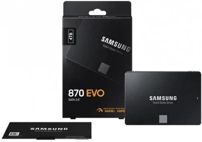 SSD диск Samsung 870 EVO 4TB 2.5" SATAIII MLC (MZ-77E4T0B/EU) - изображение 2