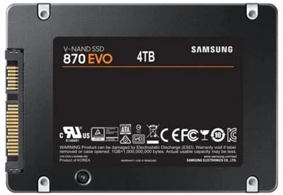 SSD диск Samsung 870 EVO 4TB 2.5" SATAIII MLC (MZ-77E4T0B/EU) - изображение 4