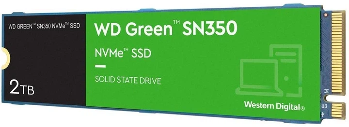 SSD накопичувач 2 TB WD Green SN350 (WDS200T3G0C) - изображение 2