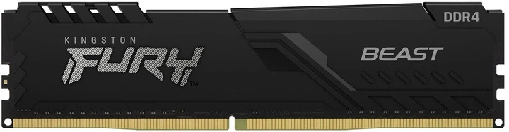 Оперативна пам'ять Kingston Fury Beast DDR4-3200 16384MB PC4-25600 (Kit of 2x8192) Black (KF432C16BBK2/16WP) - изображение 3