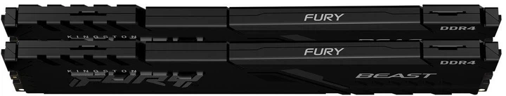 Оперативна пам'ять Kingston Fury Beast DDR4-3200 16384MB PC4-25600 (Kit of 2x8192) Black (KF432C16BBK2/16WP) - изображение 5