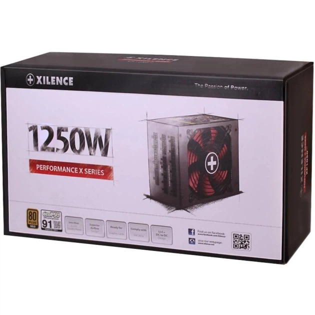 Блок живлення Xilence Performance X XP1250MR9 (XN078) 1250W 1200 (XP1250MR9) - Фото 2 Блок живлення Xilence Performance X XP1250MR9 (XN078) 1250W 1200 (XP1250MR9) - изображение 2