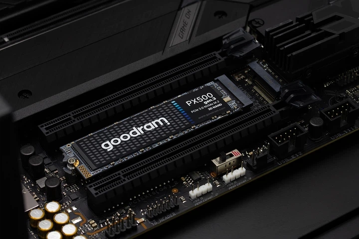 SSD диск Goodram PX500 Gen.3 512GB M.2 2280 PCIe 3.0 x4 NVMe 3D NAND QLC (SSDPR-PX500-512-80-G3) - Фото 7 SSD диск Goodram PX500 Gen.3 512GB M.2 2280 PCIe 3.0 x4 NVMe 3D NAND QLC (SSDPR-PX500-512-80-G3) - зображення 7