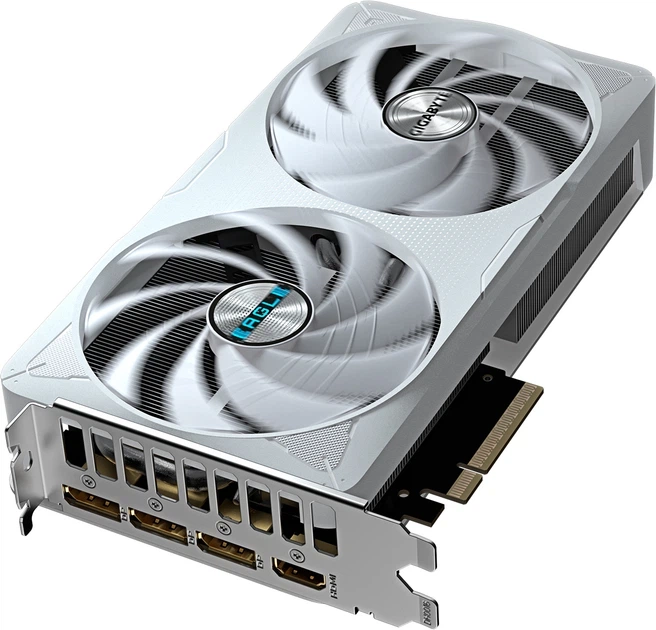 Відеокарта Gigabyte PCI-Ex GeForce RTX 5060 Ti EAGLE OC ICE 16G 16GB GDDR7 (128bit) (2617/28000) (HDMI, 3 x DisplayPort) (GV-N506TEAGLEOC ICE-16GD) - изображение 6