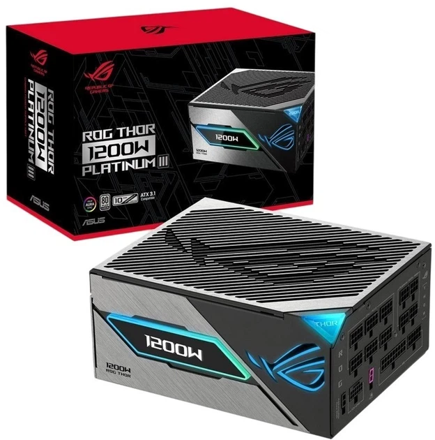 Блок живлення ASUS ROG Thor 1200W Platinum III (90YE00V2-B0NA00) - изображение 2