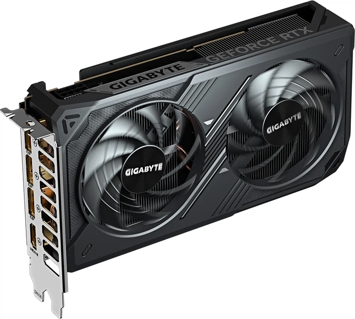Відеокарта Gigabyte PCI-Ex GeForce RTX 5060 WINDFORCE MAX OC 8GB GDDR7 (128bit) (2512/28000) (HDMI, 3 x DisplayPort) (GV-N5060WF2MAX OC-8GD) - Фото 5 Відеокарта Gigabyte PCI-Ex GeForce RTX 5060 WINDFORCE MAX OC 8GB GDDR7 (128bit) (2512/28000) (HDMI, 3 x DisplayPort) (GV-N5060WF2MAX OC-8GD) - изображение 5