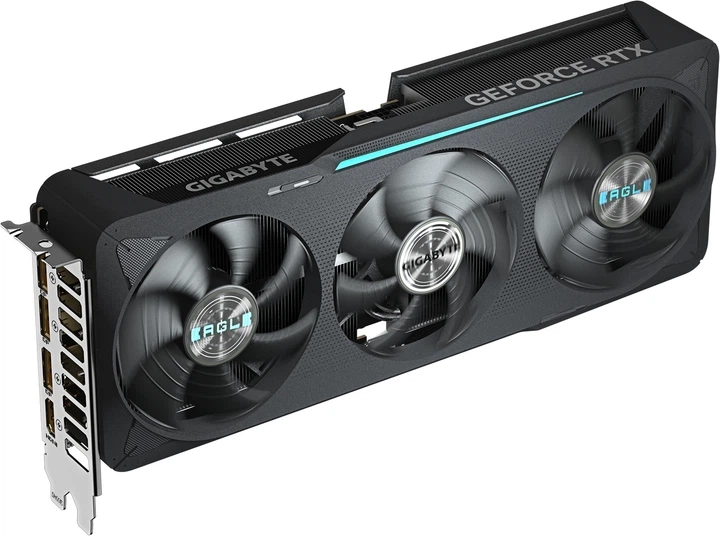 Відеокарта Gigabyte PCI-Ex GeForce RTX 5070 Eagle OC 12GB GDDR7 (192bit) (28000) (HDMI, 3 x DisplayPort) (GV-N5070EAGLE OC-12GD) - изображение 4
