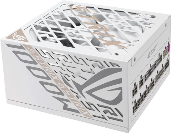 Блок живлення Asus ROG Strix 1000W Platinum White Edition (90YE00W4-B0NA00) - зображення 4