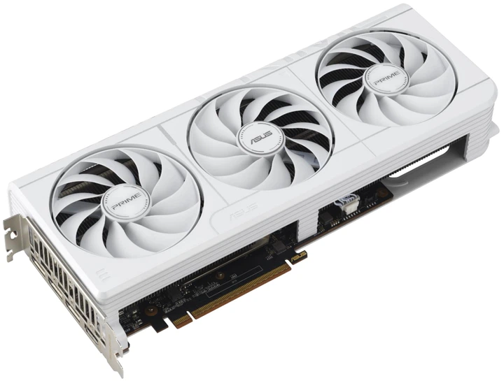 Відеокарта ASUS PCI-Ex AMD Radeon RX 9070 XT Prime 2.5-slot 16GB GDDR6 (256bit) (3030/20000) (HDMI, 3 x DisplayPort) (PRIME-RX9070XT-O16G-WHITE) - Фото 5 Відеокарта ASUS PCI-Ex AMD Radeon RX 9070 XT Prime 2.5-slot 16GB GDDR6 (256bit) (3030/20000) (HDMI, 3 x DisplayPort) (PRIME-RX9070XT-O16G-WHITE) - изображение 5
