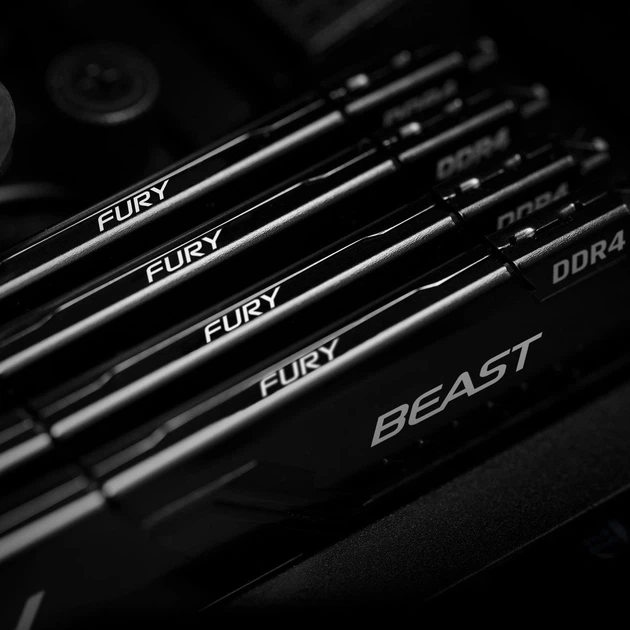 Оперативна пам'ять Kingston Fury Beast DDR4-3200 16384MB PC4-25600 Black (KF432C16BB1/16WP) - зображення 2