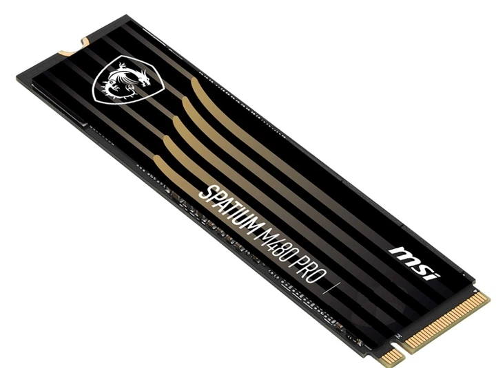 SSD диск MSI Spatium M480 Pro 1TB NVMe M.2 2280 PCIe 4.0 x4 3D NAND TLC (S78-440L1G0-P83) - Фото 5 SSD диск MSI Spatium M480 Pro 1TB NVMe M.2 2280 PCIe 4.0 x4 3D NAND TLC (S78-440L1G0-P83) - изображение 5