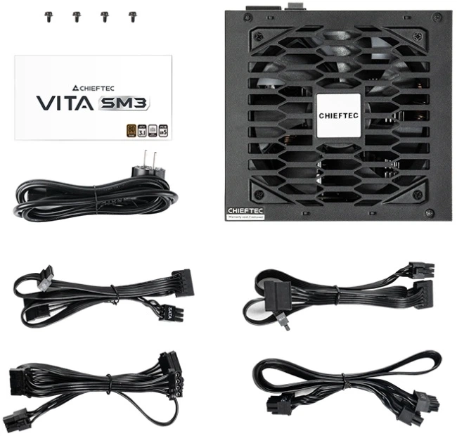 Блок живлення Chieftec Vita SM3 BPX-750-C 80+ Bronze 750 Вт - зображення 7