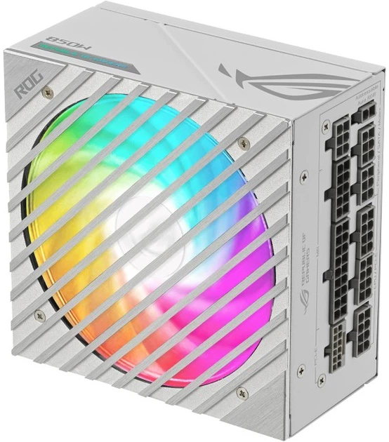 Блок живлення ASUS ROG Loki SFX-L 850W ATX 3.0 Platinum White 80 PLUS Platinum (90YE00N2-B0NA00) - зображення 5