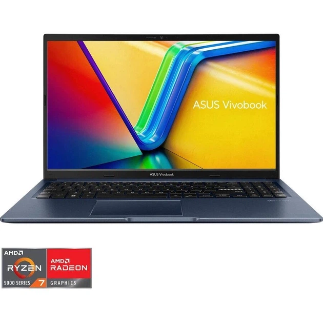Ноутбук Asus Vivobook 15 M1502YA, (M1502YA-BQ644) 15,6" IPS FHD / AMD Ryzen 7 5825U / RAM 16 ГБ / SSD 1 ТБ / Без ОС / синій - Фото 2 Ноутбук Asus Vivobook 15 M1502YA, (M1502YA-BQ644) 15,6" IPS FHD / AMD Ryzen 7 5825U / RAM 16 ГБ / SSD 1 ТБ / Без ОС / синій - изображение 2