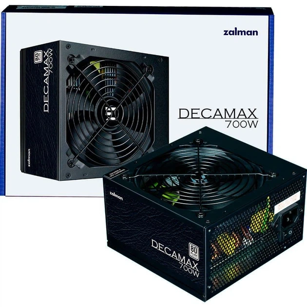 Блок живлення Zalman Decamax 700W (ZM700-LX3) - Фото 2 Блок живлення Zalman Decamax 700W (ZM700-LX3) - зображення 2