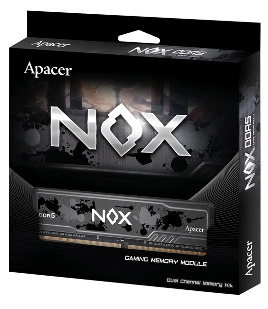 Модуль пам`ятi DDR5 2x16GB/5200 Apacer NOX (AH5U32G52C522MBAA-2) - зображення 5