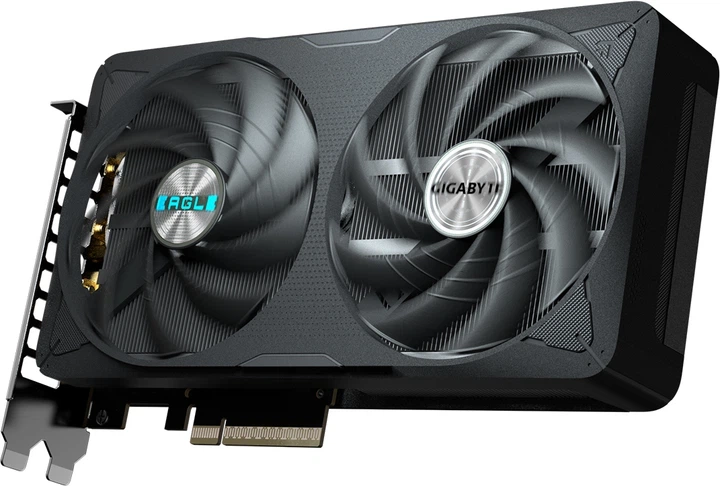 Відеокарта Gigabyte PCI-Ex GeForce RTX 5060 Ti EAGLE OC 16G 16GB GDDR7 (128bit) (2617/28000) (HDMI, 3 x DisplayPort) (GV-N506TEAGLE OC-16GD) - изображение 4