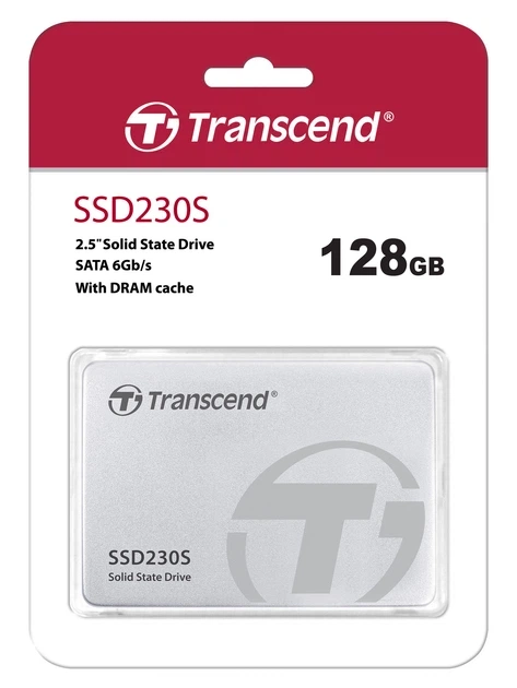 SSD диск Transcend SSD230S Premium 128GB 2.5" SATA III 3D V-NAND TLC (TS128GSSD230S) - Фото 2 SSD диск Transcend SSD230S Premium 128GB 2.5" SATA III 3D V-NAND TLC (TS128GSSD230S) - зображення 2