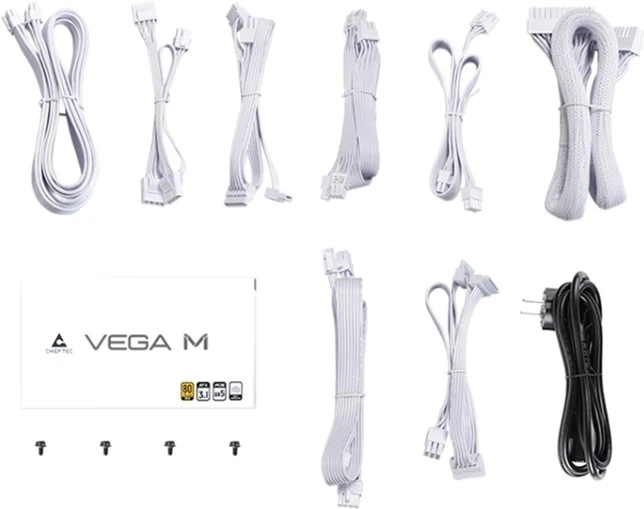Блок живлення Chieftec VEGA M 750W White (PPG-750-CW) - зображення 7