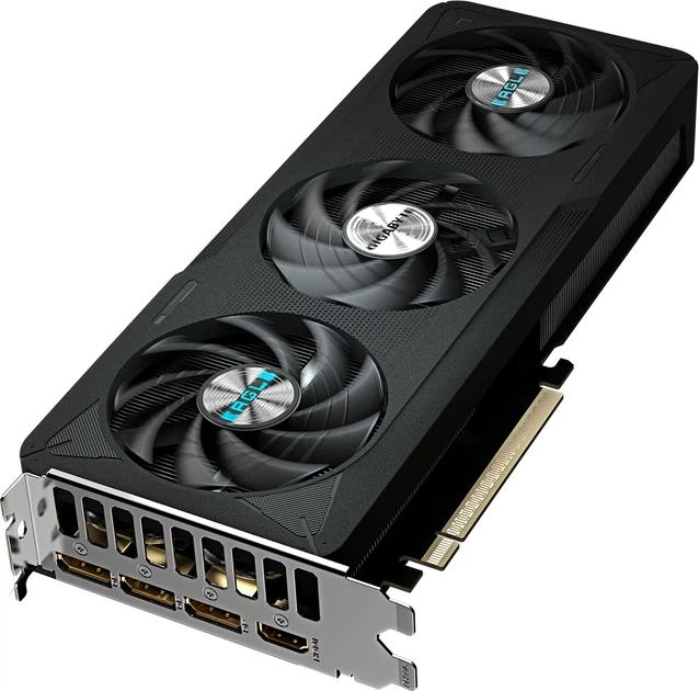 Відеокарта Gigabyte PCI-Ex GeForce RTX 5060 EAGLE MAX OC 8GB GDDR7 (128bit) (2550/28000) (HDMI, 3 x DisplayPort) (GV-N5060EAGLEMAX OC-8GD) - Фото 5 Відеокарта Gigabyte PCI-Ex GeForce RTX 5060 EAGLE MAX OC 8GB GDDR7 (128bit) (2550/28000) (HDMI, 3 x DisplayPort) (GV-N5060EAGLEMAX OC-8GD) - изображение 5