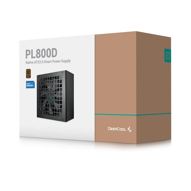 Блок живлення DeepCool PL800D (R-PL800D-FC0B-EU-V2) 800W - Фото 2 Блок живлення DeepCool PL800D (R-PL800D-FC0B-EU-V2) 800W - зображення 2