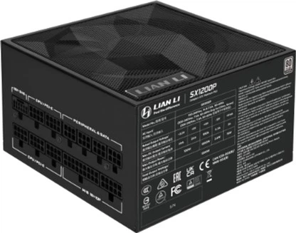 Блок живлення Lian Li SX1200P Black, EU cord (G9P.SX1200P.B000.EU) - зображення 5