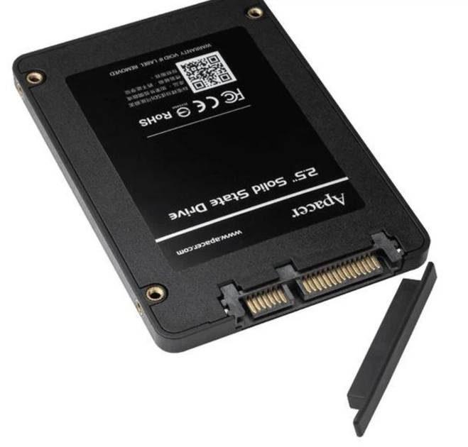 Накопичувач SSD Apacer AS340 480 GB 2.5" 7 мм SATAIII Standard (KST-AP480GAS340G-1) - Фото 3 Накопичувач SSD Apacer AS340 480 GB 2.5" 7 мм SATAIII Standard (KST-AP480GAS340G-1) - изображение 3