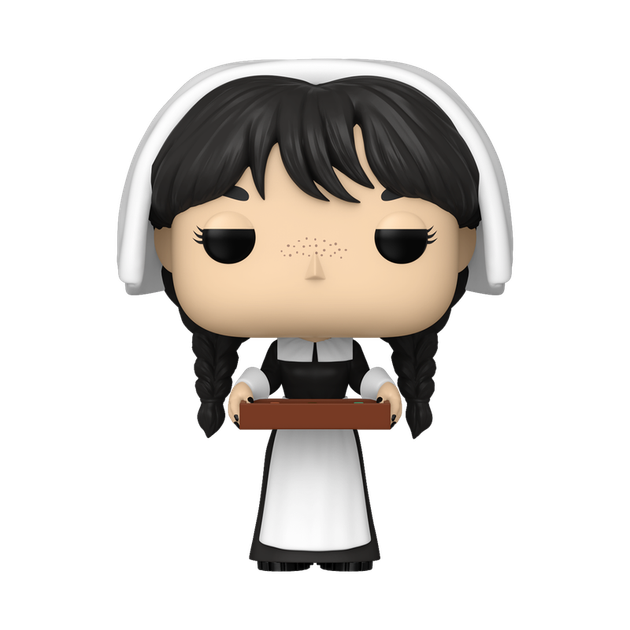 Фігурка Funko Pop! TV: The Addams Family — #1813 Wednesday Addams with Fudge, Венздей Аддамс із Фадж - Фото 2 Фігурка Funko Pop! TV: The Addams Family — #1813 Wednesday Addams with Fudge, Венздей Аддамс із Фадж - зображення 2