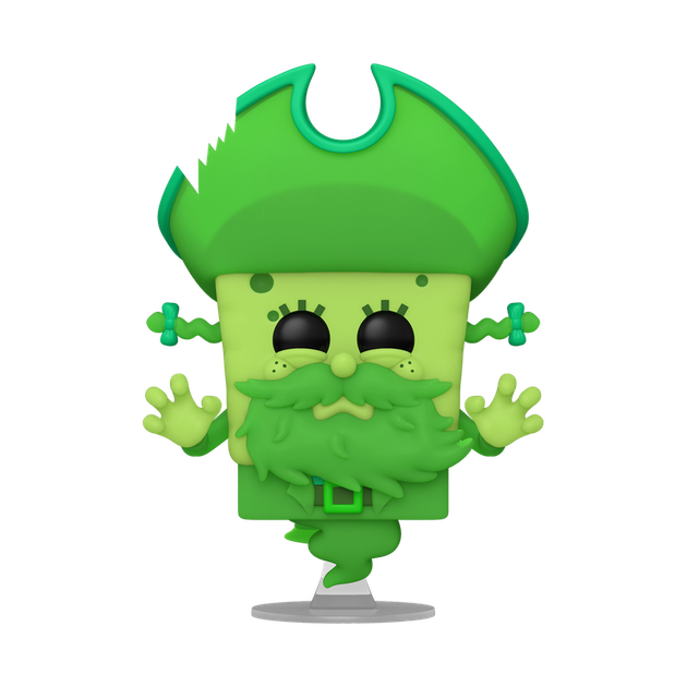 Фигурка Funko Pop [Glow in the Dark] NICKELODEON: SPONGEBOB — #1943 SpongeBob as the Flying Dutchman, Губка Боб в роли Летучего Голландца - изображение 3