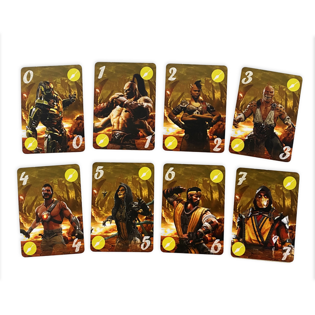 Настільна гра UNO. Mortal Kombat (УНО Мортал Комбат) - зображення 3