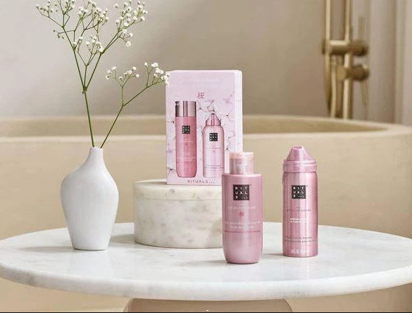 Набір подарунковий Rituals The Ritual Of Sakura New Ultimate Nourishment 2в1 (27552WB) - зображення 3