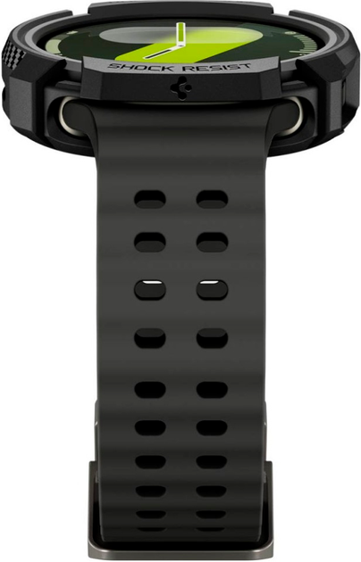 Etui Spigen Rugged Armor do Samsung Galaxy Watch 8 44mm Black (8800283311389) - obraz 4
