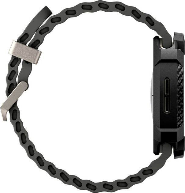 Etui Spigen Rugged Armor do Samsung Galaxy Watch 8 44mm Black (8800283311389) - obraz 5