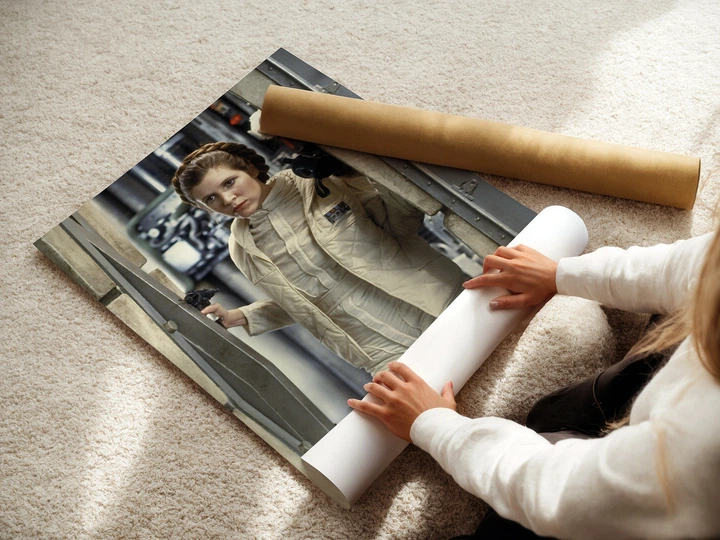 Постер Звёздные Войны, Star Wars, принцесса Лея Органа, A3 42×30 см (id0008) - изображение 3