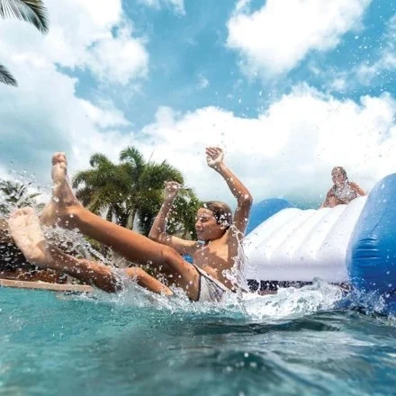 Водная горка, детский надувной игровой центр - Intex 58849 Water Slide, 333 х 206 х 117 см - Фото 5 Водная горка, детский надувной игровой центр - Intex 58849 Water Slide, 333 х 206 х 117 см - изображение 5