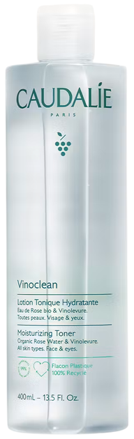 Тонік для обличчя Caudalie Vinoclean зволожуючий 400 мл (3522930003168) - Фото 1 Тонік для обличчя Caudalie Vinoclean зволожуючий 400 мл (3522930003168) - зображення 1
