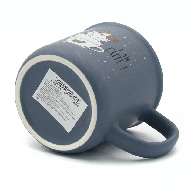 Кружка Milika CatfeCup Grey 320 мл (M0520-RX-N250413Grey) - изображение 3