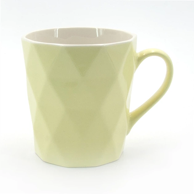 Кружка фарфоровая Milika Crystal Yellow 360мл (M0520-KLDM8-R54D) - Фото 1 Кружка фарфоровая Milika Crystal Yellow 360мл (M0520-KLDM8-R54D) - изображение 1