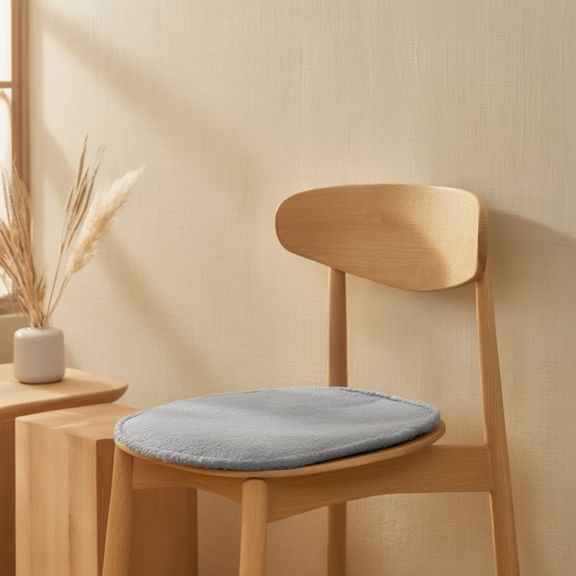 Подушка для кресла Cozy Seat 43*46 см квадратная серый Colorful Home 040-3-80G [[optionset1]] 040-3-80G 040-3-80G - изображение 2