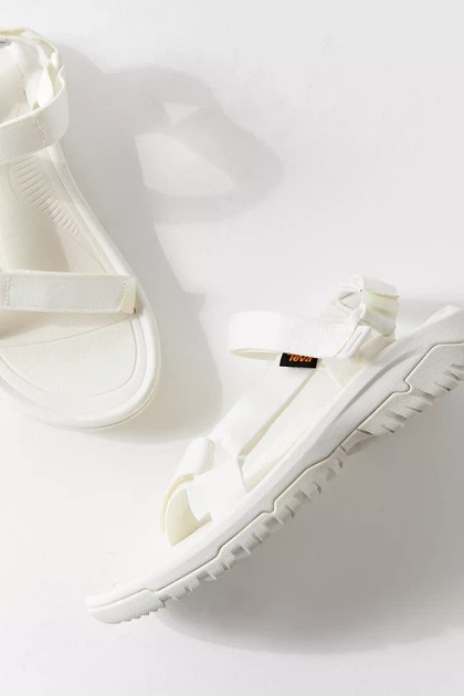 Жіночі сандалі Teva Original Universal Slim з тонким текстильним ремінцем легкі літні білі 36 - изображение 2