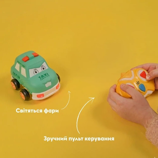 Машинка OTAMANKO Мультимобіль Таксі бірюзовий - зображення 3