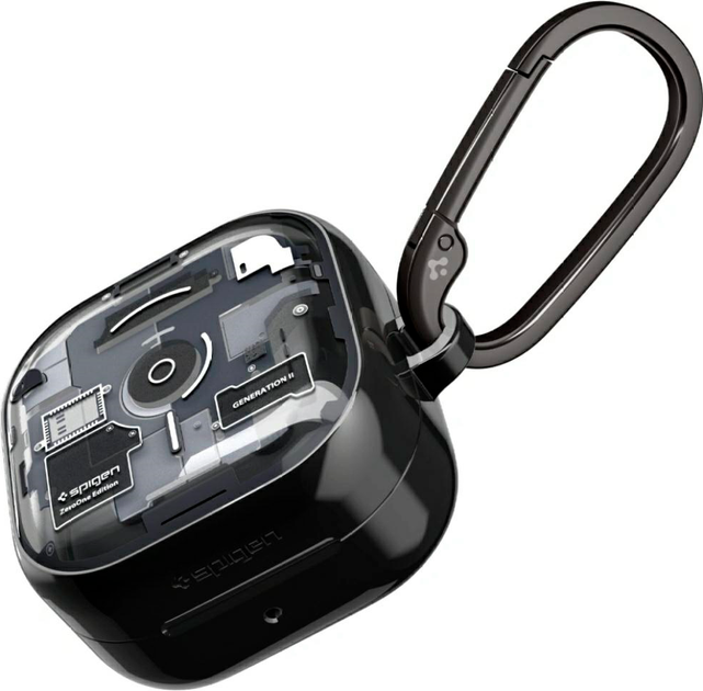 Etui Spigen Ultra Hybrid do Samsung Galaxy Buds4 / Buds4 Pro Black (8800337243321) - Zdjęcie 2 Etui Spigen Ultra Hybrid do Samsung Galaxy Buds4 / Buds4 Pro Black (8800337243321) - obraz 2