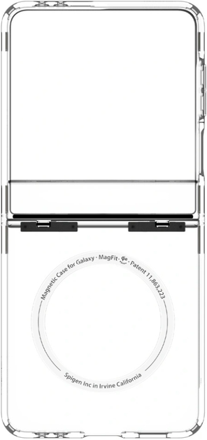 Панель Spigen Ultra Hybrid Pro Mag MagSafe для Samsung Galaxy Flip7 Transparent (8800283303940) - зображення 10