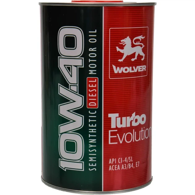 Олива моторна Wolver Turbo Evolution 10W-40 (1л.) - Фото 1 Олива моторна Wolver Turbo Evolution 10W-40 (1л.) - изображение 1