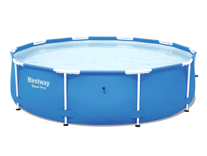 Бассейн каркасный 305×76 см объем 4678 л для дачи синий Bestway СS-0190 - изображение 5