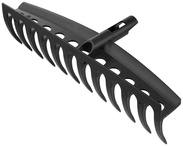 Грабли штыревые 12 зубьев полиамид универсальные для сада Fiskars СS-0079 - изображение 6