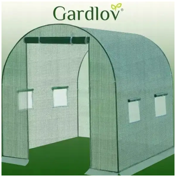 Пленка накрытия 140 г/м² для теплицы 2 х 2 м 4 м² зеленая GARDLOV МС0244 - изображение 6