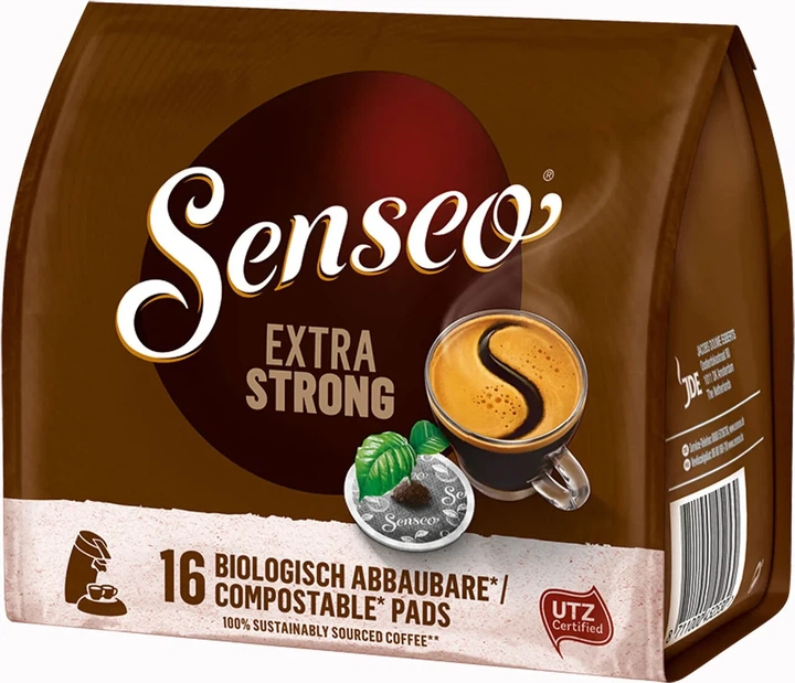 Кофе в чалдах Senseo Extra Strong 16 монодоз Philips Senseo 62 мм - Фото 3 Кофе в чалдах Senseo Extra Strong 16 монодоз Philips Senseo 62 мм - изображение 3