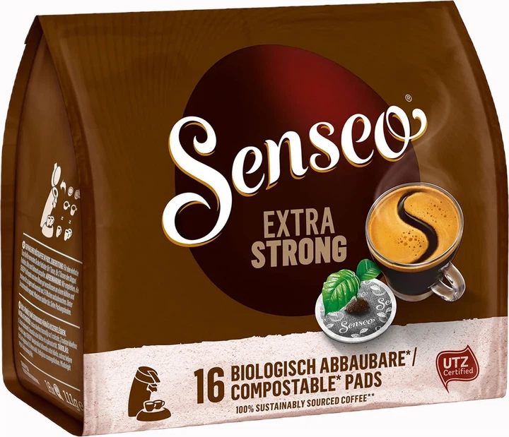 Кофе в чалдах Senseo Extra Strong 16 монодоз Philips Senseo 62 мм - Фото 5 Кофе в чалдах Senseo Extra Strong 16 монодоз Philips Senseo 62 мм - изображение 5